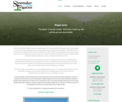 Shoemakerirrigation.com(Shoemakerirrigation) Screenshot