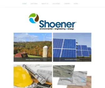 Shoener.com(Shoener Environmental) Screenshot