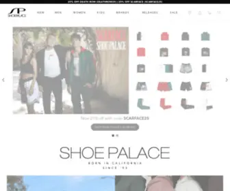 Shoepalace.com(Shoe Palace) Screenshot