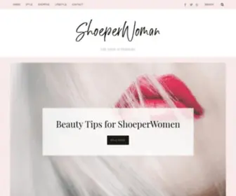 Shoeperwoman.com(ShoeperWoman's shoe blog) Screenshot
