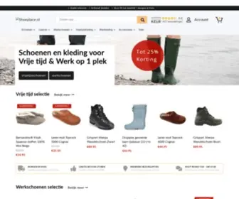 Shoeplace.nl(Groot in vrijetijds) Screenshot