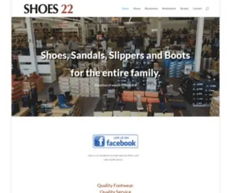 Shoes22.ca(Home) Screenshot