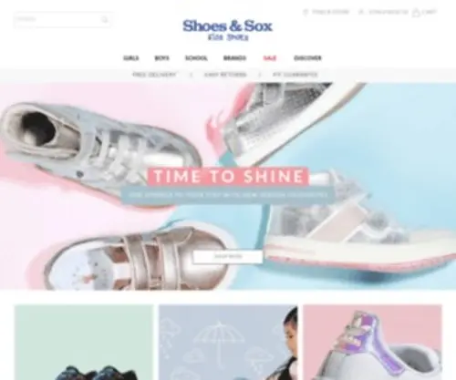 Shoesandsox.com.au(Shoes &amp; Sox) Screenshot
