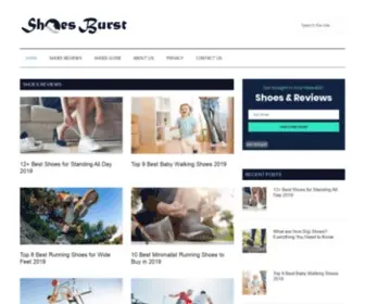 Shoesburst.com(Shoes Reviews) Screenshot