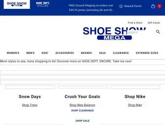 Shoeshowmega.com(SHOE SHOW MEGA) Screenshot