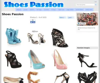 Shoespassion.com(Forsale Lander) Screenshot