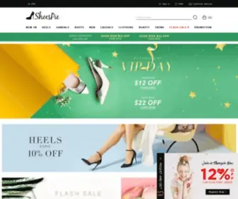 Shoespie.com(Fashion Shoes for Women & Men Online Shopping) Screenshot