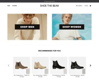 Shoethebear.us(SHOE THE BEAR) Screenshot