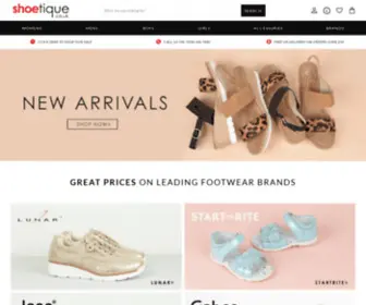 Shoetique.co.uk(Online Shoe Shop) Screenshot