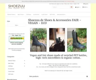 Shoezuu.de(Schuhe Vegan Fair Eco) Screenshot