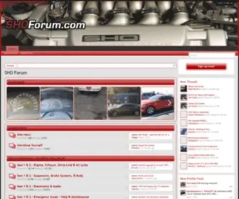 Shoforum.com(SHO Forum) Screenshot