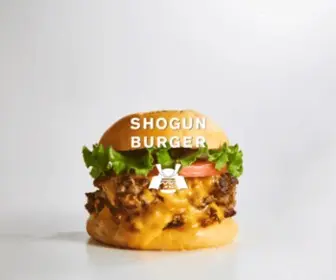 Shogun-Burger.com(ショーグンバーガー) Screenshot