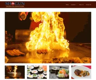 Shogunsoutheast.com(Teppanyaki) Screenshot