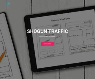 Shoguntraffic.com(IGaming Lead Generation) Screenshot