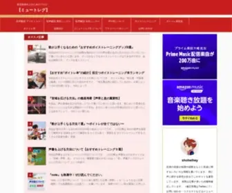 Shoheihey.com(音楽技術向上のためのブログ) Screenshot