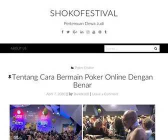 Shokofestival.com(Shokofestival) Screenshot