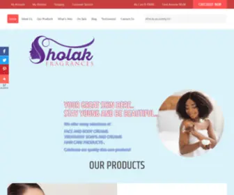 Sholakfragrances.com(Skin Care Products) Screenshot