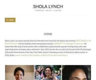 Sholalynch.com(Filmmaker) Screenshot