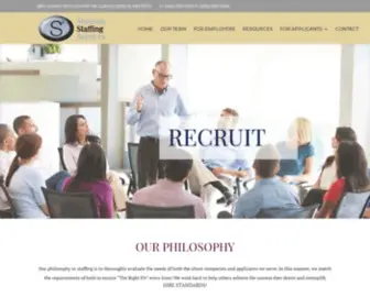 Shomanstaffing.com(Employment and Recruiting Solutions) Screenshot