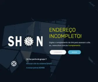 Shon.com.br(SHON) Screenshot