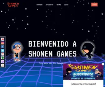 Shonengames.net(Shonen Games) Screenshot