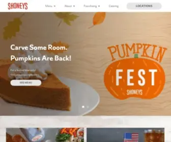 Shoneys.com(Delicious Food & Friendly Service) Screenshot
