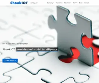 Shookiot.com(IIoT Experts and IIoT Solutions Providers) Screenshot