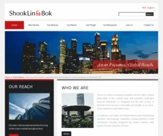 Shooklin.com(Shook Lin & Bok) Screenshot