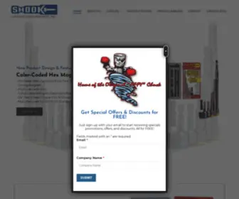 Shookmfg.com(Fasteners & Tools) Screenshot