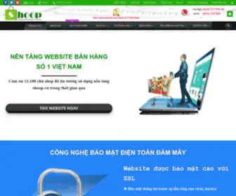 Shoop.vn(Công ty thiết kế website chuyên nghiệp) Screenshot