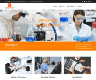 Shoorabiotech.com(Shoora Biotech) Screenshot