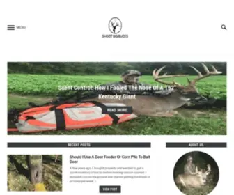 Shootbigbucks.com(The Ultimate Resource For Shooting Big Bucks) Screenshot