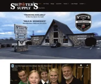 Shooters-Range.com(The new website of Shooter's Supply & Indoor Range) Screenshot