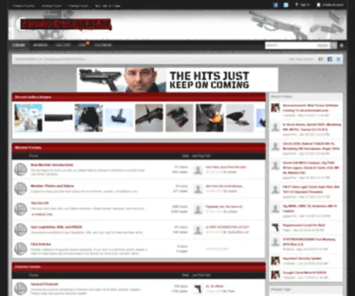 Shootersrealm.com(Shooting and Firearm Forums) Screenshot