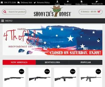 Shootersroost.com(Shooter's Roost) Screenshot