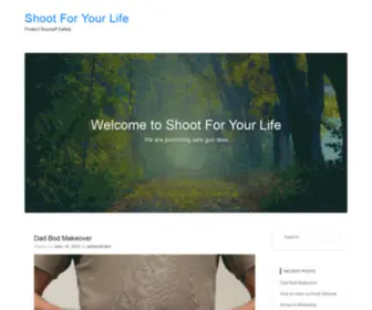 Shootforyourlife.com(Shoot For Your Life) Screenshot