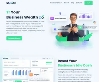 Shootih.com(Business Wealth Management Software) Screenshot