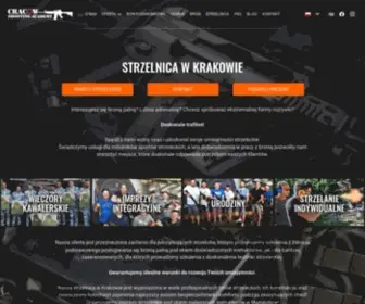 Shootingcracow.com(Strzelnica Kraków) Screenshot