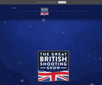 Shootingshow.co.uk(The British Shooting Show) Screenshot
