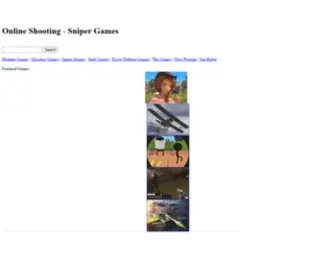 Shootingsnipergames.com(Shooting Games) Screenshot
