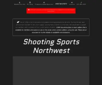 Shootingsportsnorthwest.com(The West Coast's Premier Indoor Shooting Range) Screenshot