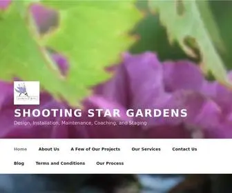 Shootingstargardens.com(Shooting Star Gardens) Screenshot