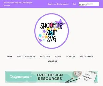 Shootingstarsvg.com(High Quality SVGs for your Vinyl Cutters) Screenshot