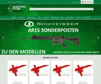 Shootingstore.at(Shootingstore Austria) Screenshot