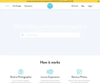 Shootmytravel.com(Your vacation photographer anywhere you go) Screenshot