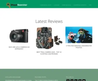 Shootsearcher.com(Video And Camera Equipment Reviews) Screenshot