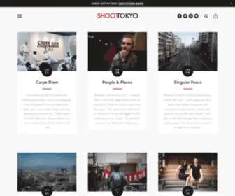Shoottokyo.com(A friendly photography blog) Screenshot