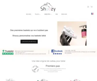 Shoozy.fr(Personnalisation de Baskets et Customisation de chaussures) Screenshot