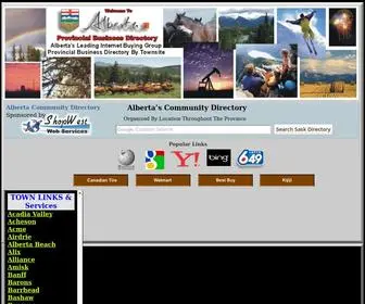 Shop-Alberta.com(Alberta Provincial Business Directory) Screenshot