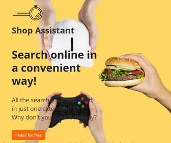 Shop-Assistant.xyz(Shop Assistant) Screenshot